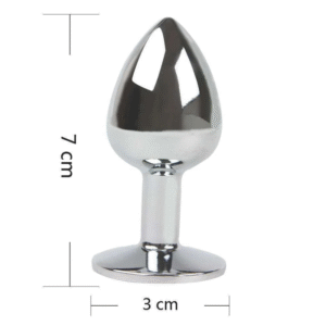 Metal Anal Butt Plug Crystal In Pakistan