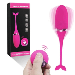 Egg Shape Kegel Ball Vibrator With Remote - For Women