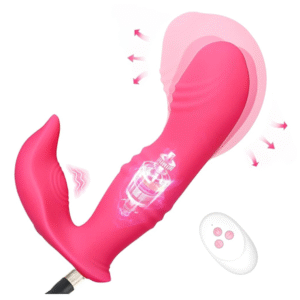 3-in-1 Anal Butt Plug with Sucking Dildo